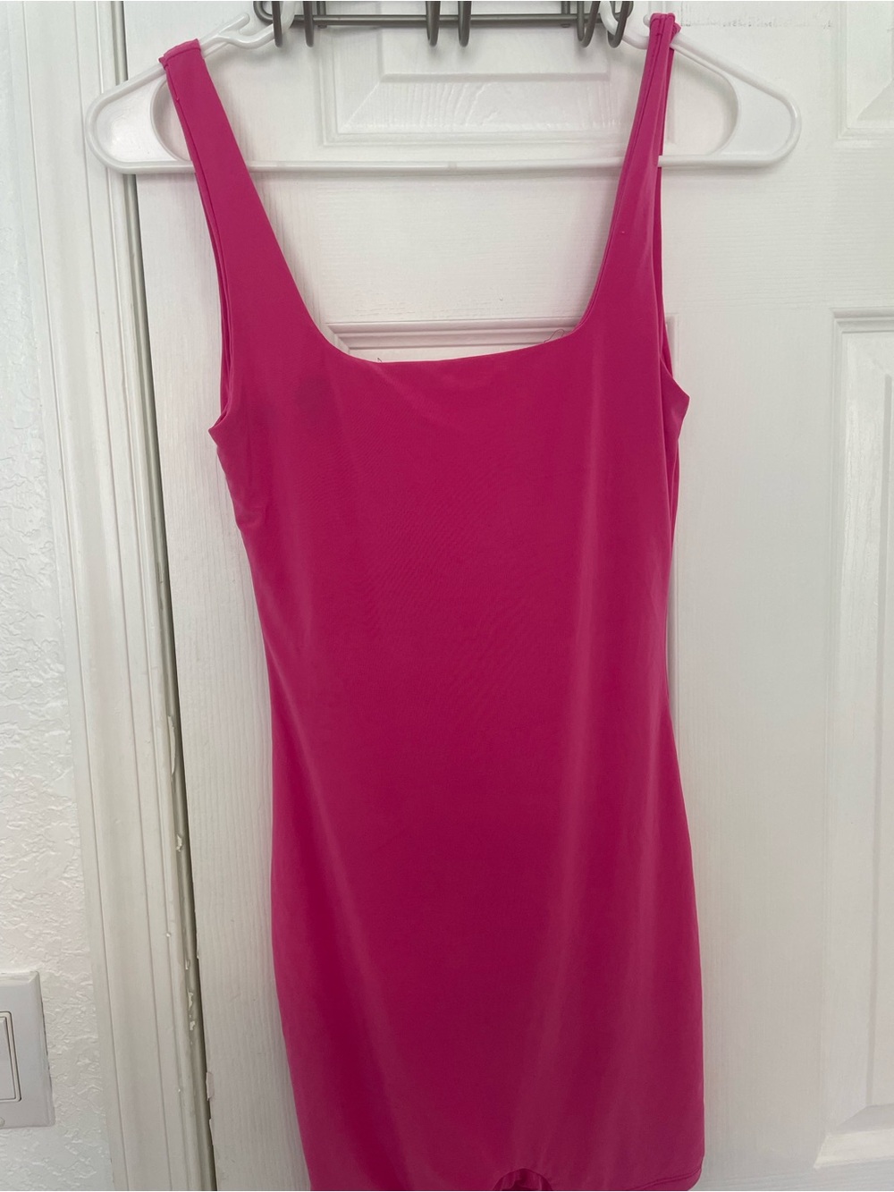 Classic Scoop-Neck Pink Jumpsuit